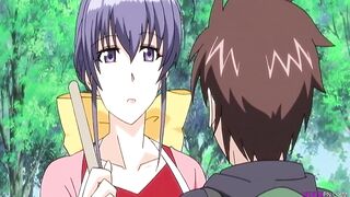 Nerdy University Stud Fucks Big Titted MILF Uncensored Hentai