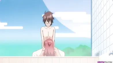 Nerdy University Stud Fucks Big Titted MILF Uncensored Hentai