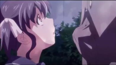 Caught Schoolgirl Pissing Under A Tree - Uncensored Hentai