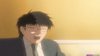 Horny Girls Blow Shy Teacher - Hentai Uncensored