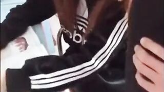Beautiful Asian student gets creampie