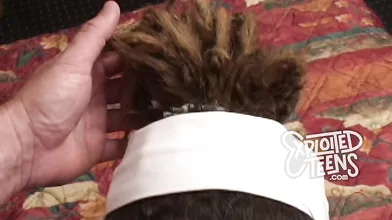 5 Foot 7 Dreadlock Wearing Teen With A Hairy Pussy
