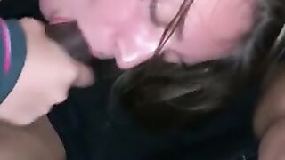 Dick Blowing In Car