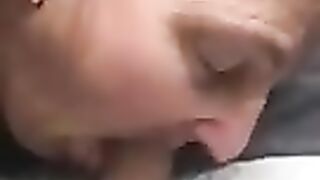 Granny Bj Swallow In Car