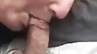 Granny Bj Swallow In Car