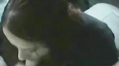 Busty Brunette Gives Blowjob And Titfucks In Car. Pt1