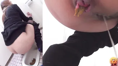 Pooping Asian Ladies