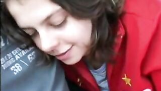 Masha BJ In Car
