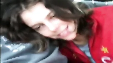 Masha BJ In Car