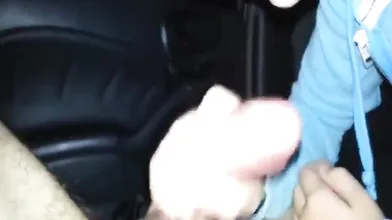 Nasty Chick Sucking A Dick In A Car After A Party