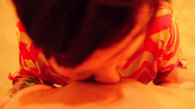 Cougar Sucking My Cock