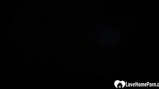 MILF Puts Her Pretty Lips To Action And Nut Fast