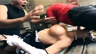 The Sexy Milf Sucked A Cigar With Her Pussy