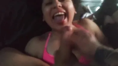 Michelle Get Mouth Fucked & Facial