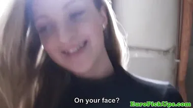 Girl off the streets fucks for some cash