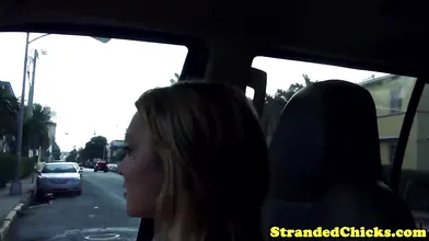 Hot teen gets a big load on her pretty face