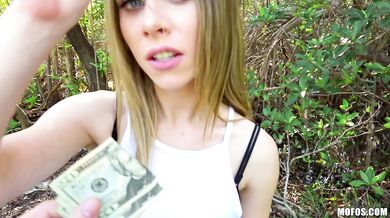 Anya Olsen rides a stranger for some cash