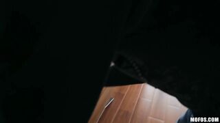POV threesome with two lovely babes