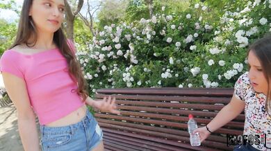 Izzy Lush makes footage w Jordi von Polla