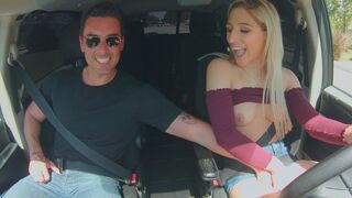 Pornstar Abella Picks up Strangers on the Street?!