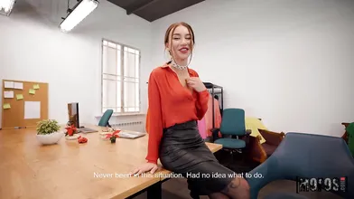 Executive Chick Saved by IT Dept. - Says Thanks in POV!