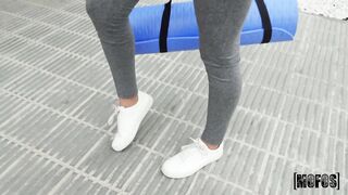 Baby Nicols Legs healed by Jizz in Public