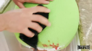 Big Tit GF Cheats on BF on his Birthday! :O