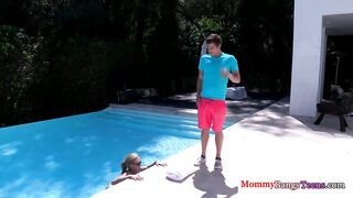 Fun with MILF Brandi and daughter Natalia
