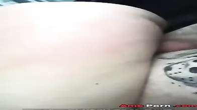 Horny Russian Teen Gets Naughty In The Car