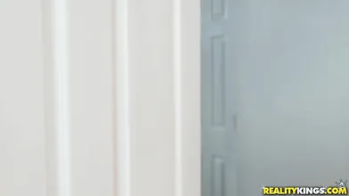 Sarah Banks gets smashed in the bathroom
