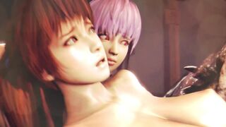 3D Fat Aliens Destroy Slim Teens! Dirty Porno!
