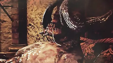3D Fat Aliens Destroy Slim Teens! Dirty Porno!