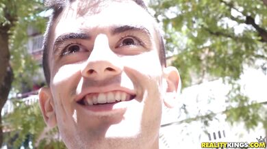 Jordi fucks a busty blonde MILF for 50 euros