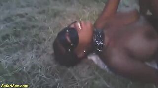 African woman with ample assets likes hardcore sex with handsome guys more than anything else