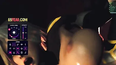 Luscious Brunette Kinzey Fucking Two Monster Huge Black Dick After BlowJob