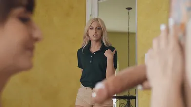 Delivery Boy Brings the Package