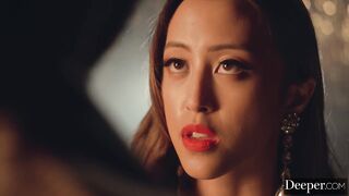 Deeper: Sultry singer Alexia Anders can't resist Anton's BBC on XPORN