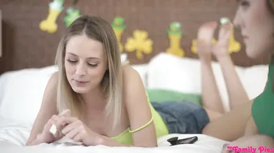My Family Pies: Would You Fuck A Leprechaun with Kyler Quinn & Freya Parker on XPORN