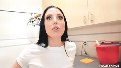 Angela White makes Things Right - w Great POV Titfuck