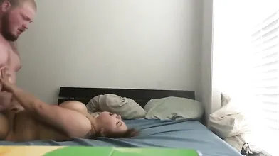 Big Thick Blond Guy Fucks His Girl