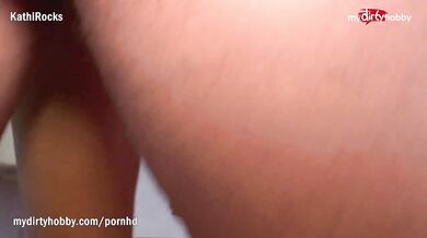 Pervy student punished by strict German teacher