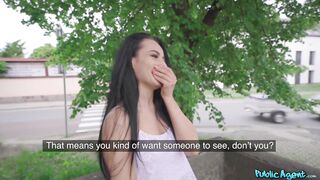 Flasher Euroho gets a Load in her Mouth POV
