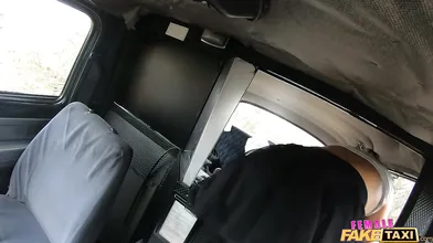 2 Lesbians Steal the Fake Taxi! Nothing is Sacred anymore?