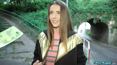 Skinny European Model Babe Blasted for a Few 100 Euros