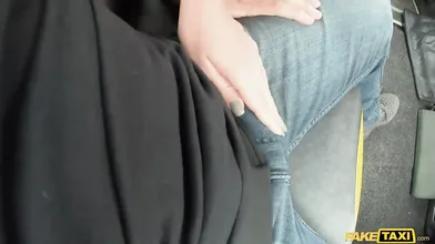 Squirter Texas Patti Rammed on Top of a Taxi
