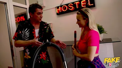 Fakehub: The New Sexy Cleaning Lady Lily Joy Gets On The Spot On XPORN