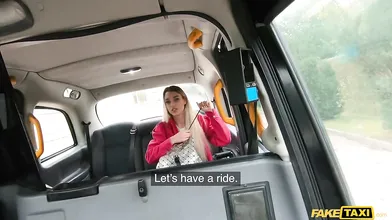 Cute Blonde Lost Her Purse in FAKE TAXI