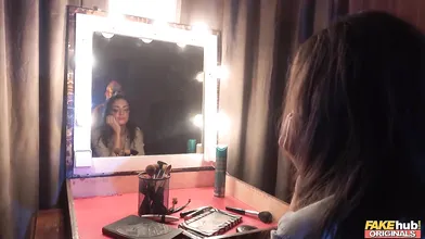 Elimination clown scores some hot pussy