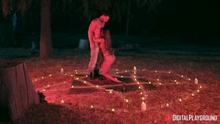 Satanic sex with Abigail in an abandoned forest