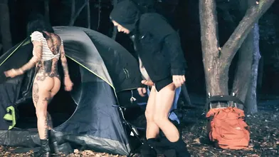 Playing the Blame Game and HC Anal Sex in Forest